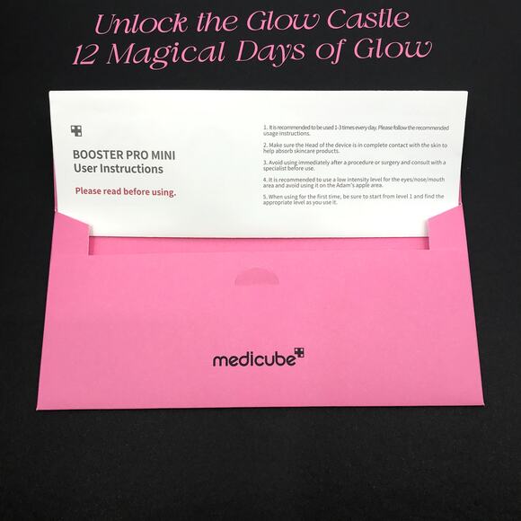 NEW Medicube The Glow Castle 12 Magical Days Of Glow The Glowmas Calendar NIB - Picture 7 of 7